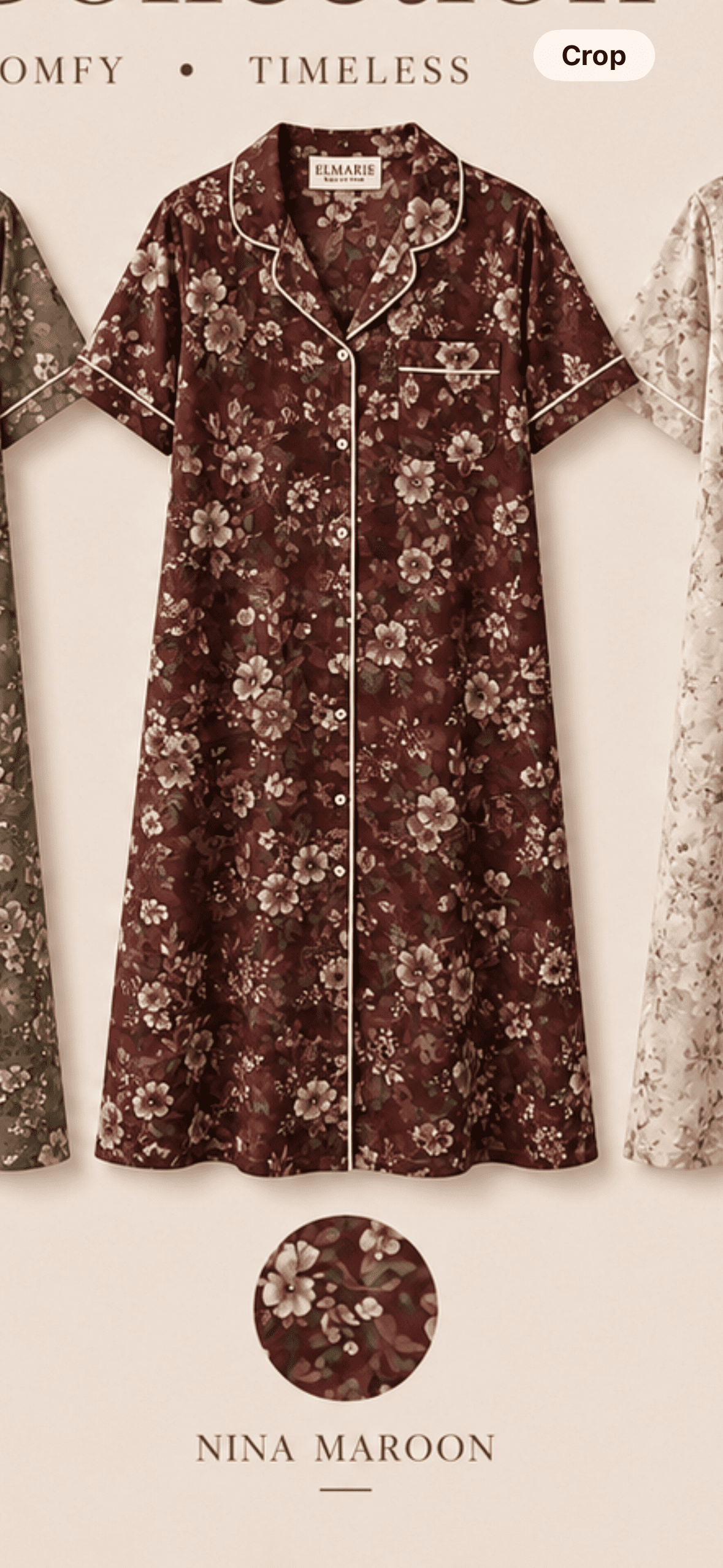 Nina - Maroon